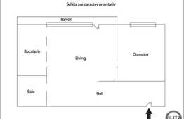 De vanzare apartament 2 camere, 56 mp! Zona usor accesibila!