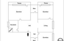 Vanzare apartament 4 camere, 91 mp, parcare, zona strazii Calea Manastur