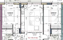 Sub 2000 euro/mp! 3 camere, cartierul Terra, zona Oasului, comision 0