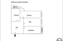 2 camere, 65 mp, decomandat, boxa, zona strazii Gheorghe Dima