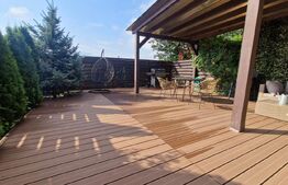 Casa lux in Ghimbav la 15 minute de Brasov, curte, P+1