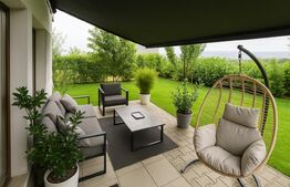 Casa moderna 120 mp | Voronet – Cluj | Mobilata, 2 garaje, gradina intima