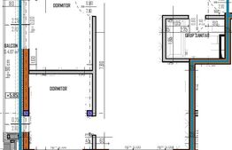 Apartament cu CF, 3 camere, 61mp, bloc nou, Baciu