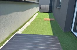 Apartament mobilat si utilat, terasa de 14 mp, parcare subterana, zona Terra