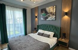 Apartament mobilat si utilat, terasa de 14 mp, parcare subterana, zona Terra