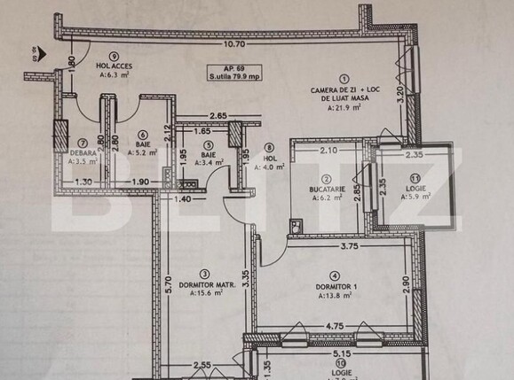 Apartament de vânzare 3 camere Floreşti - 175231AV | BLITZ Cluj-Napoca | Poza4