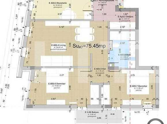 Apartament de vânzare 3 camere Zorilor - 17527AV | BLITZ Cluj-Napoca | Poza1