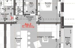 Apartament la vila in Faget langa statie de bus si market la parter.