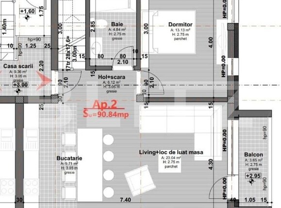 Apartament de vânzare 3 camere Făget - 175294AV | BLITZ Cluj-Napoca | Poza7