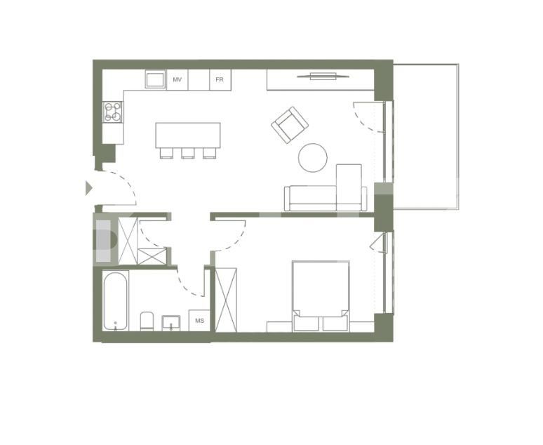 Apartament de vânzare 2 camere Semicentral - 175305AV | BLITZ Cluj-Napoca | Poza1