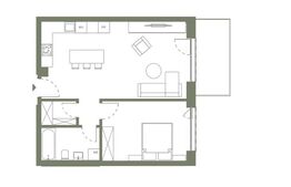 Comision zero! ERA by Hexagon, apartament  2 camere, 55 mp, finisat