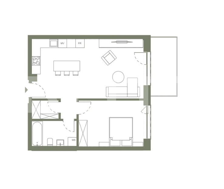 Apartament de vânzare 2 camere Semicentral - 175306AV | BLITZ Cluj-Napoca | Poza2