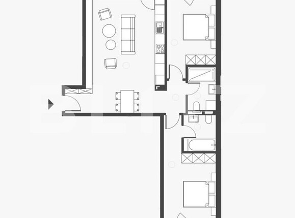 Apartament de vânzare 3 camere Semicentral - 175314AV | BLITZ Cluj-Napoca | Poza2