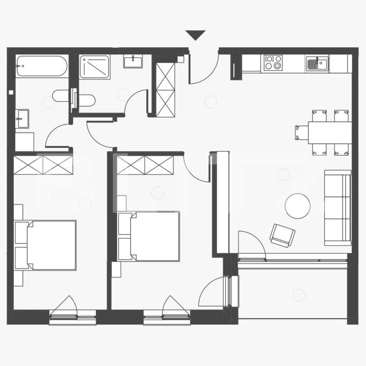 Apartament de vânzare 3 camere Semicentral - 175319AV | BLITZ Cluj-Napoca | Poza2