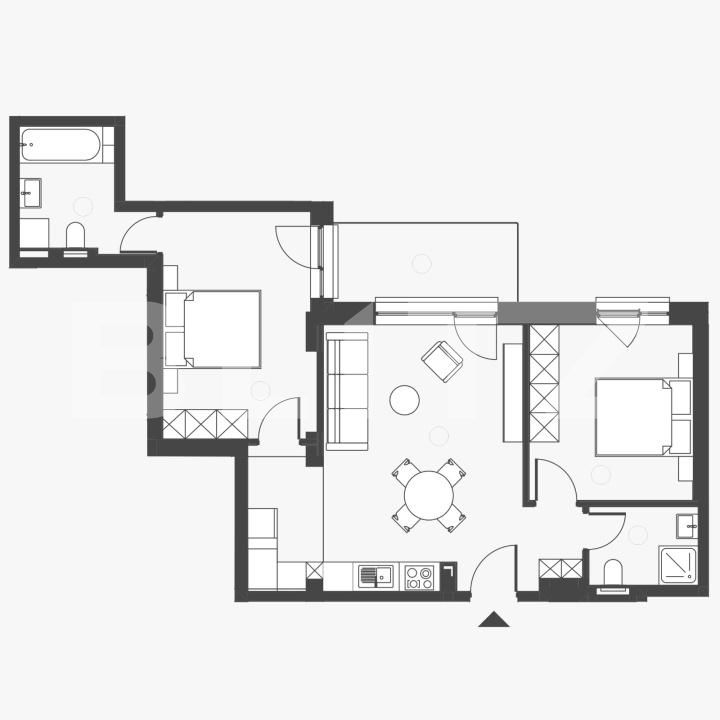 Apartament de vânzare 3 camere Semicentral - 175323AV | BLITZ Cluj-Napoca | Poza2
