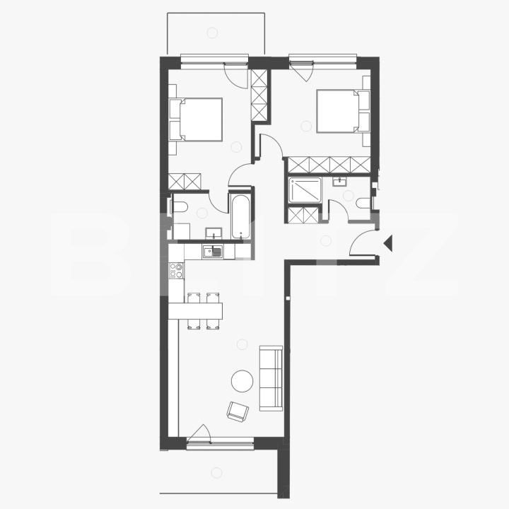 Apartament de vânzare 3 camere Semicentral - 175341AV | BLITZ Cluj-Napoca | Poza2