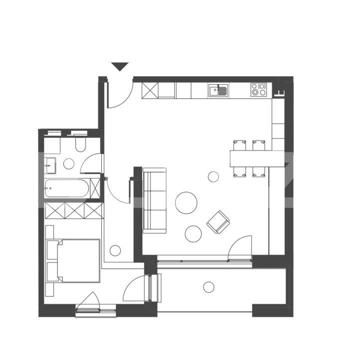Apartament de vânzare 2 camere Semicentral - 175347AV | BLITZ Cluj-Napoca | Poza2