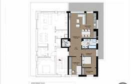 Vanzare apartament 3 camere, 86,69 mp, terasa, parcare, zona Calea Turzii