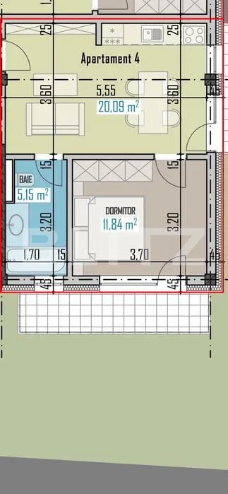 Apartament de vânzare 2 camere Baciu - 175361AV | BLITZ Cluj-Napoca | Poza1