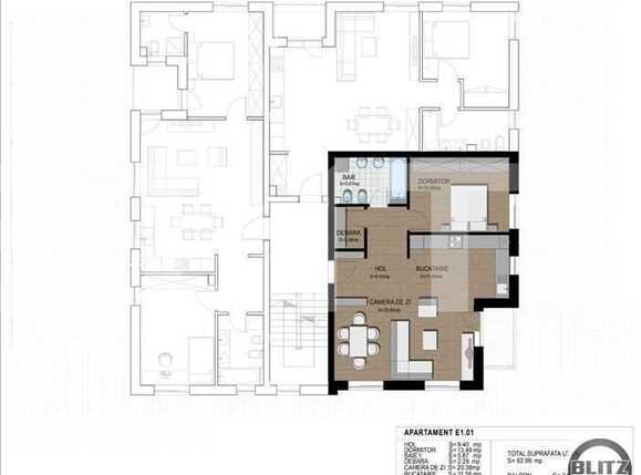 Apartament de vânzare 2 camere Zorilor - 17537AV | BLITZ Cluj-Napoca | Poza1