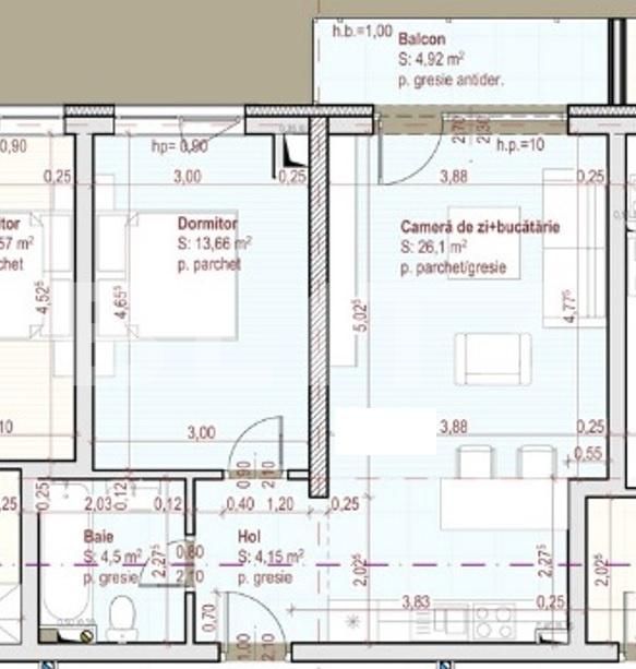 Apartament de vânzare 2 camere Floreşti - 175505AV | BLITZ Cluj-Napoca | Poza2