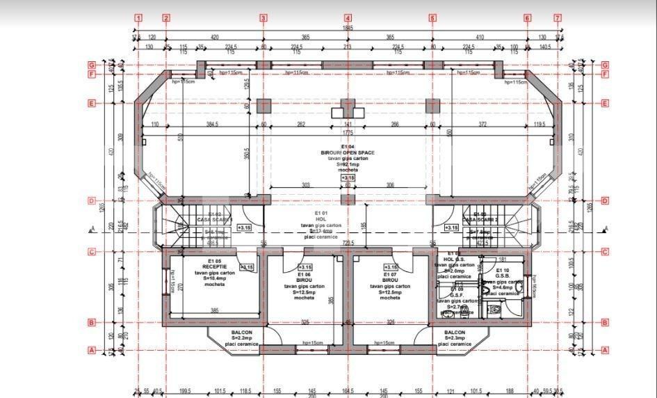 Spațiu birouri de închiriat Semicentral - 175528SIB | BLITZ Cluj-Napoca | Poza14