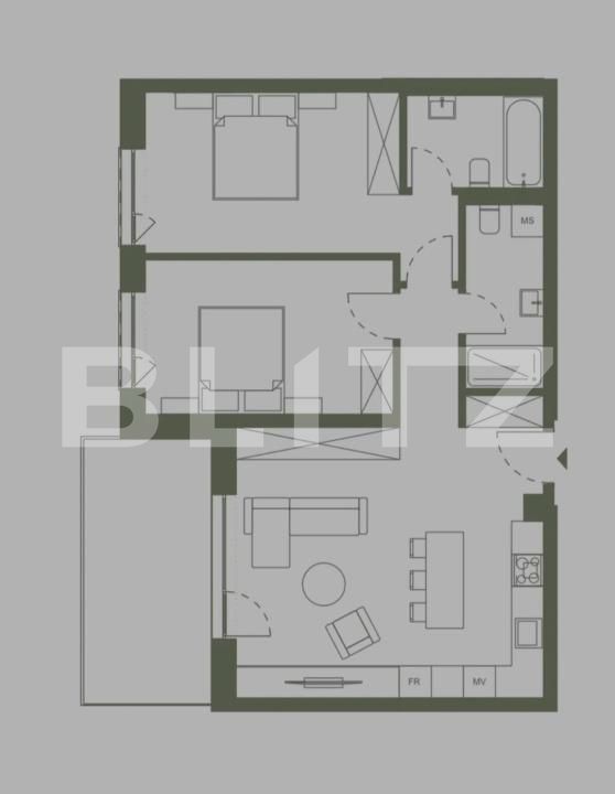 Apartament de vânzare 3 camere Semicentral - 175531AV | BLITZ Cluj-Napoca | Poza2