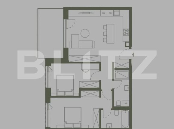 Apartament de vânzare 3 camere Semicentral - 175534AV | BLITZ Cluj-Napoca | Poza2