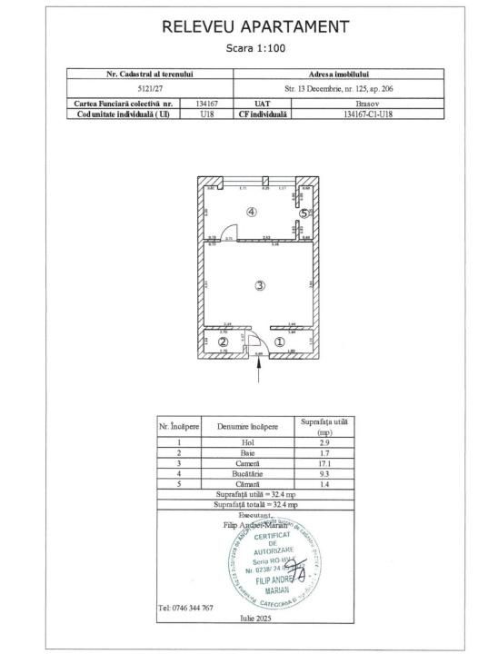 Garsonieră de vânzare Tractorul - 175635AV | BLITZ Brașov | Poza7