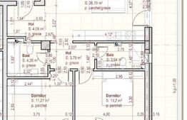 Apartament cu 3 camere, 67 mp, 28 mp terasa, etaj intermediar, zona Terra