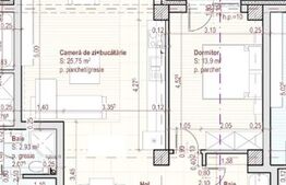 Apartament 2 camere, 55 mp + balcon 4 mp, etaj 1/3, zona Terra