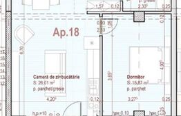 Apartament modern 2 camere, bloc NZEB, 51 mp, zona Terra