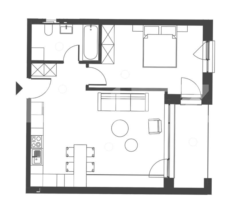 Apartament de vânzare 2 camere Semicentral - 175697AV | BLITZ Cluj-Napoca | Poza4