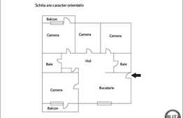 4 camere decomandat,87 mp utili,in zona strazii Muresului, boxa inclusa, parcare