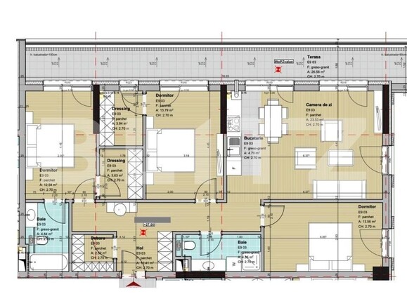 Apartament de închiriat 4 camere Zorilor - 175751AI | BLITZ Cluj-Napoca | Poza16