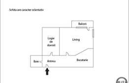 De vanzare apartament 2 camere, 46 mp, parcare, zona strazii Observatorului