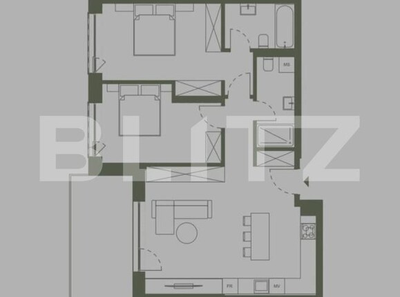 Apartament de vânzare 3 camere Semicentral - 175798AV | BLITZ Cluj-Napoca | Poza2