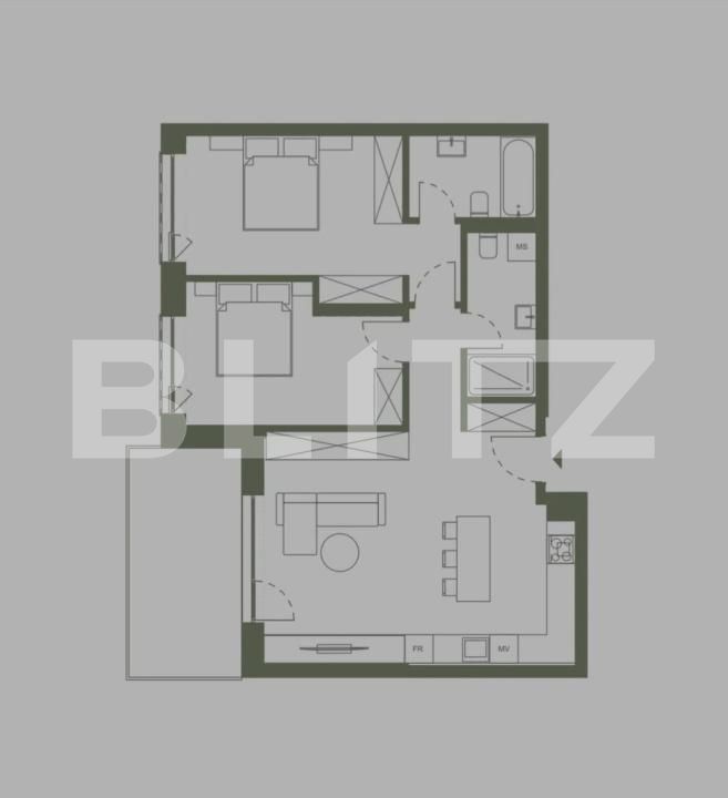 Apartament de vânzare 3 camere Semicentral - 175798AV | BLITZ Cluj-Napoca | Poza2