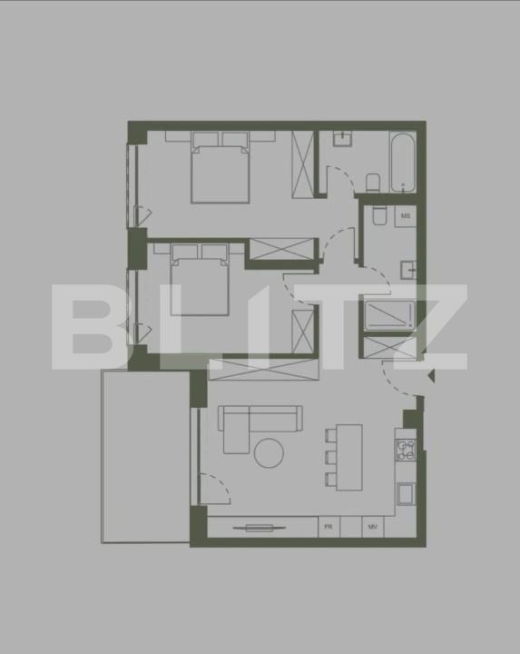 Apartament de vânzare 3 camere Semicentral - 175890AV | BLITZ Cluj-Napoca | Poza2