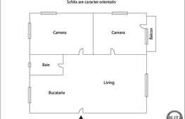 Vanzare apartament 3 camere, 82 mp, garaj, parcare, zona strazii Eugen Ionesco