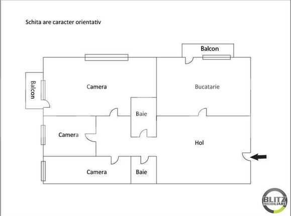 Apartament de vânzare 3 camere Zorilor - 17596AV | BLITZ Cluj-Napoca | Poza9