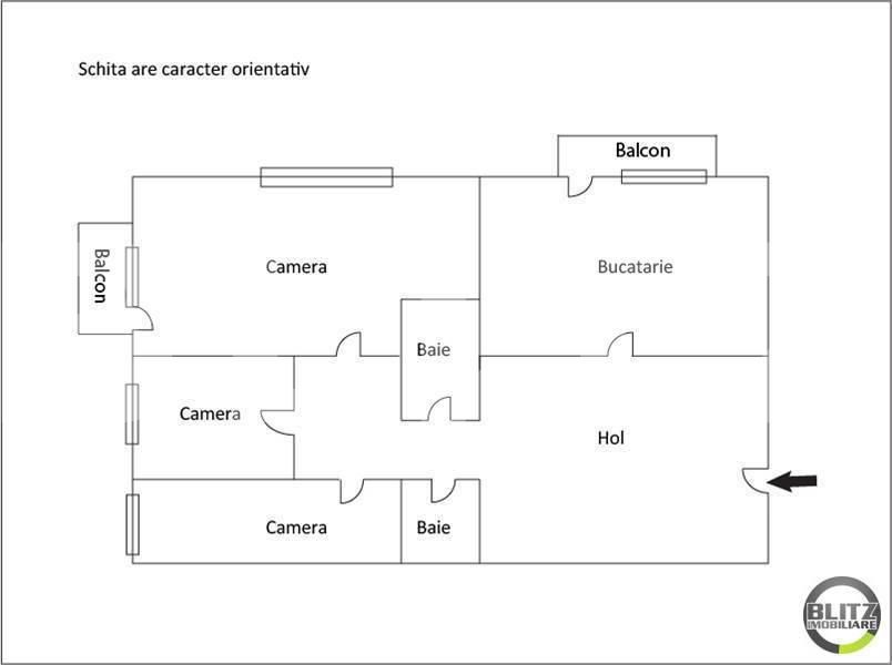 Apartament de vânzare 3 camere Zorilor - 17596AV | BLITZ Cluj-Napoca | Poza9