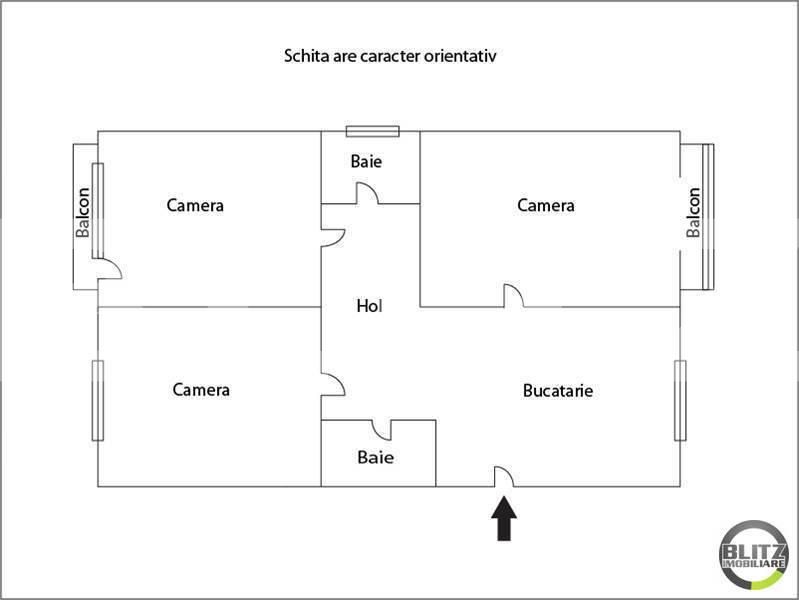 Apartament de vânzare 3 camere Zorilor - 17598AV | BLITZ Cluj-Napoca | Poza6