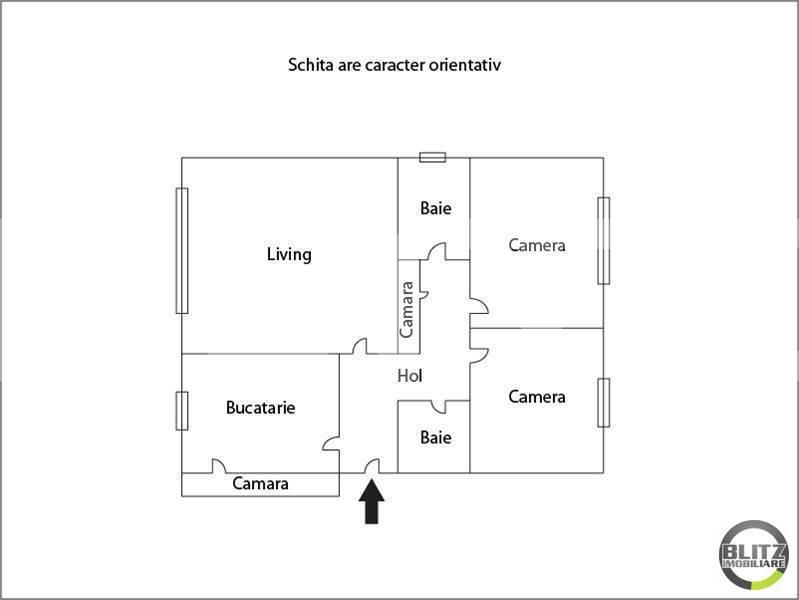 Apartament de vânzare 3 camere Zorilor - 17599AV | BLITZ Cluj-Napoca | Poza9