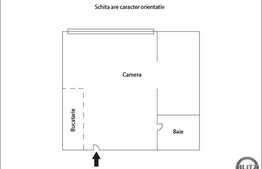 Vanzare apartament 1 camera, 38 mp, zona strazii Trifoiului