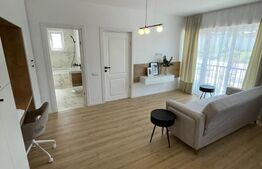 Apartament mobilat si utilat, incalzire in pardoseala, garaj, zona Terra
