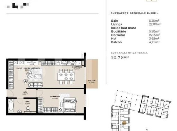 Apartament de vânzare 2 camere Marasti - 176166AV | BLITZ Cluj-Napoca | Poza1