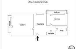 Vanzare apartament 2 camere, 53,40 mp, parcare, boxa, zona Sigma Center