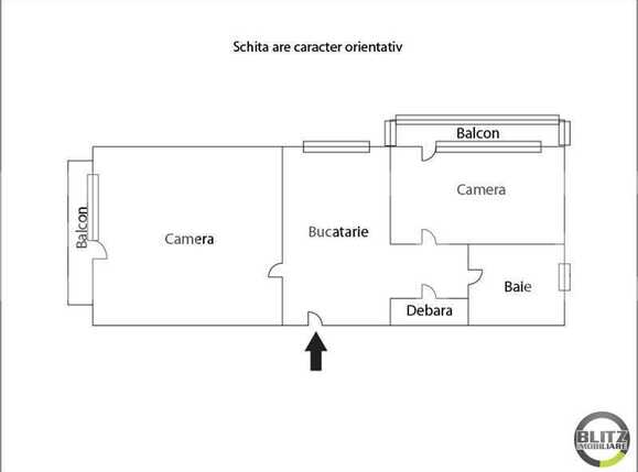 Apartament de vânzare 2 camere Zorilor - 17622AV | BLITZ Cluj-Napoca | Poza1