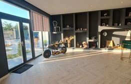 Spatiu comercial lux 190 mp, cu terasa si gradina Ghimbav